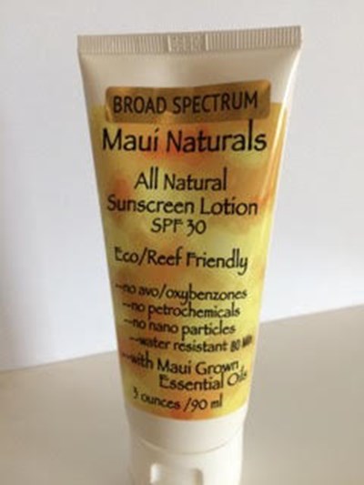 Maui Natural Sunscreen Front Image 2019